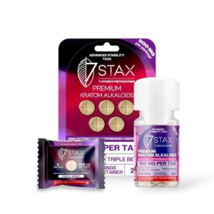 7 Stax 7-Hydroxymitragynine Tablets Triple Berry 100mg Per Tablet