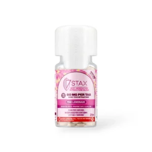 7 Stax Next Generation Mitragynine Blend Tablets Pink Lemonade 60mg Per Tablet